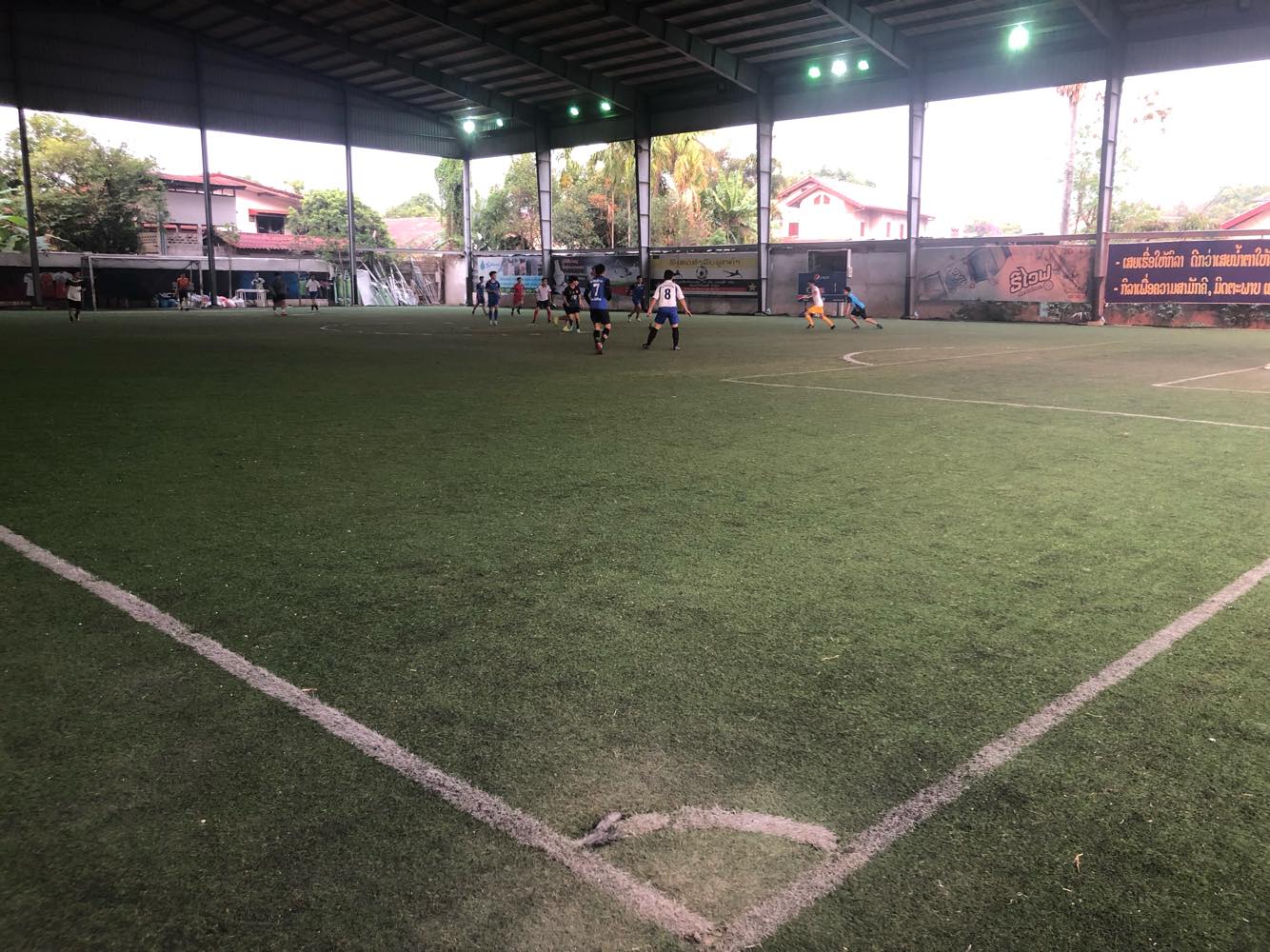 The universal language of football - a perfect kick-off to the "The